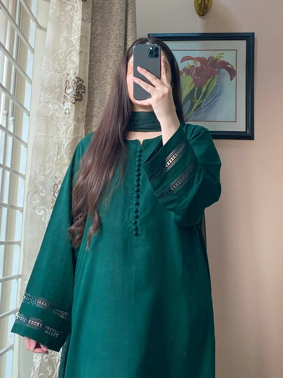 Green  3pcs