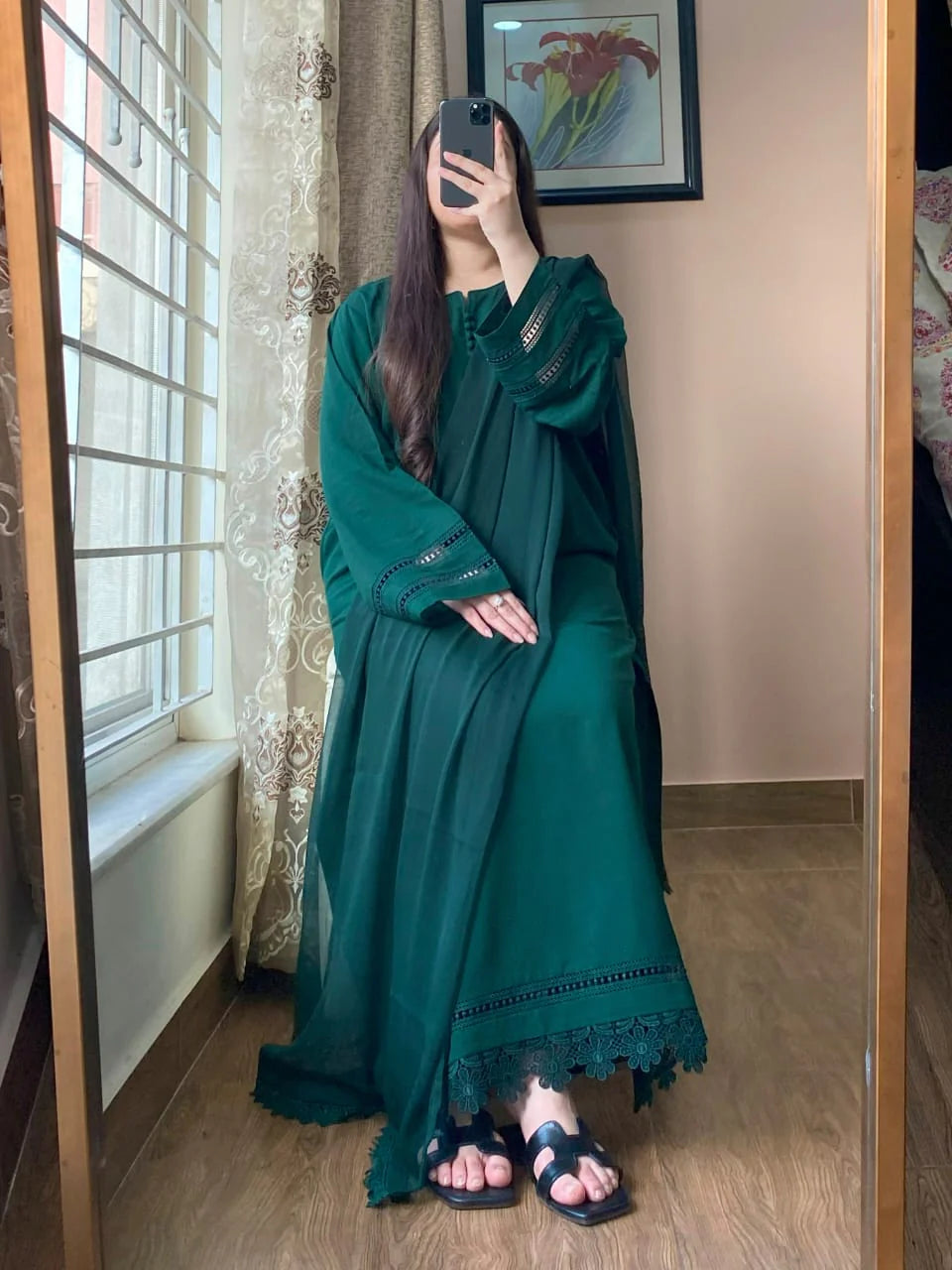 Green  3pcs